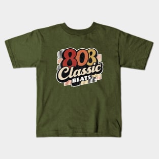 808 Classic Beats - TR-808 Drum Machine Kids T-Shirt